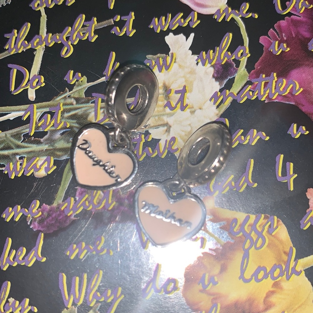Pandora Mother and Daughter Charms